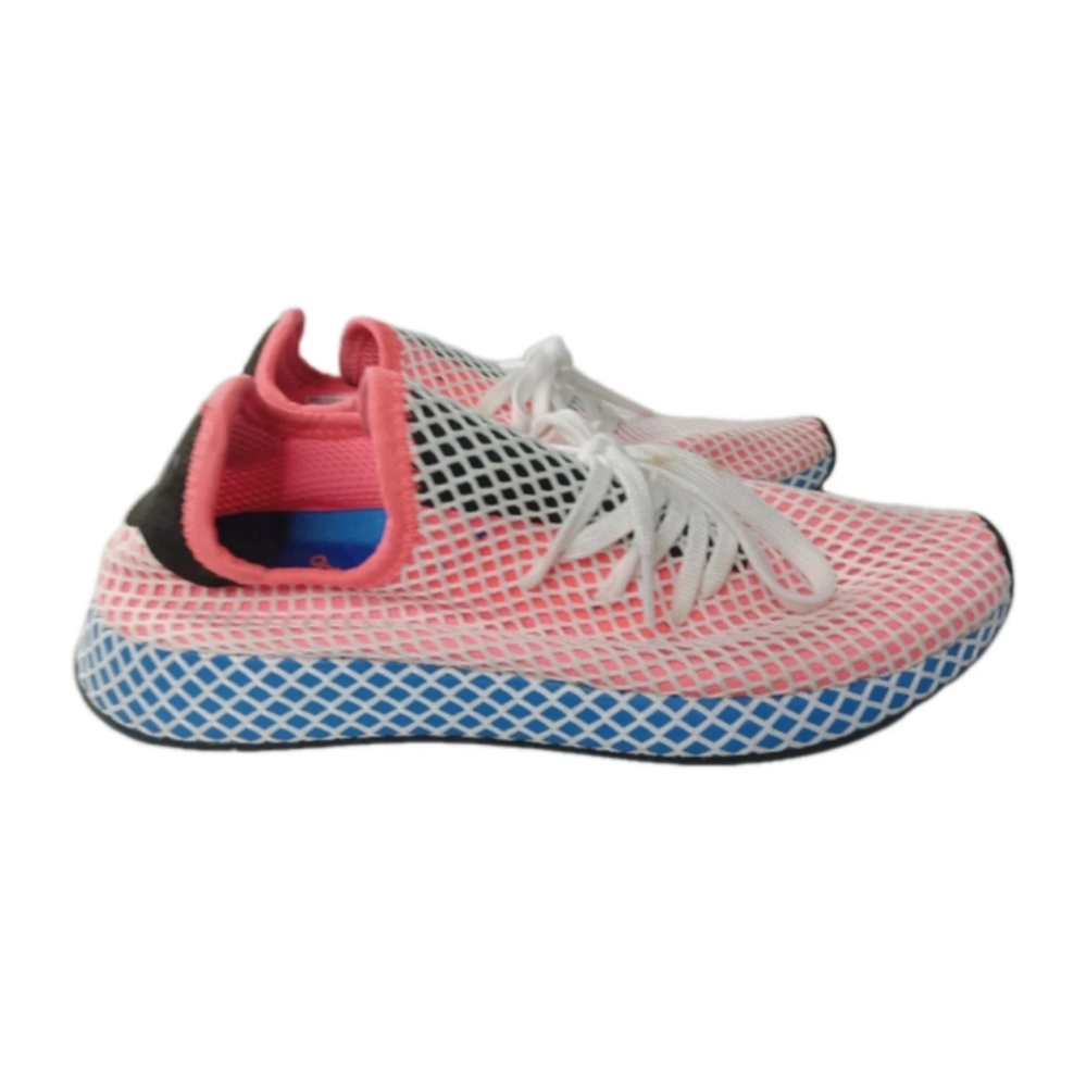 adidas Deerupt Solar Red Bluebird  Shoes Men's Size 11 Sneaker